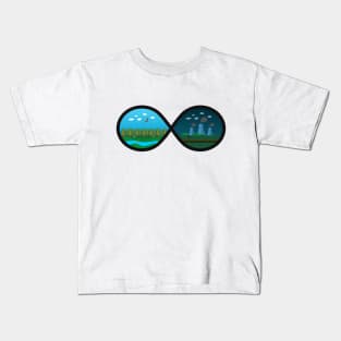 Infinite loop of reality Kids T-Shirt